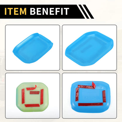 Light Blue Exterior Door Handle Bowl Cover Trims for Jeep Gladiator (2020-2024)