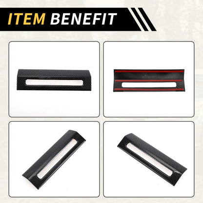 Emergency Light Switch Panel Trim for Ford F-150 (2015-2020) Carbon Fiber