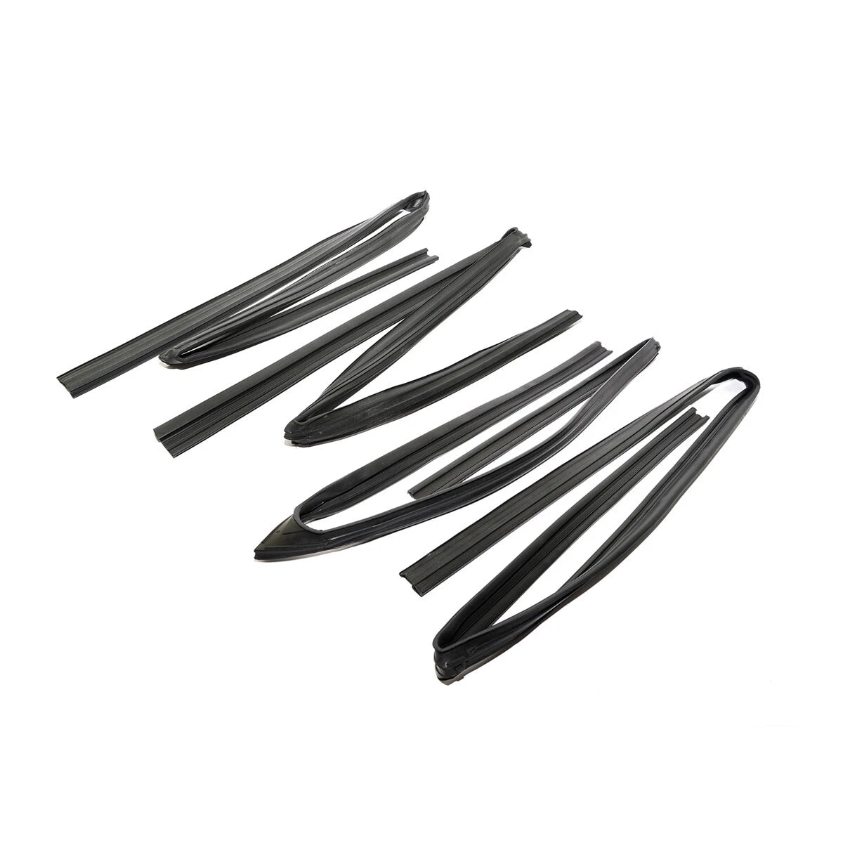 4 Pcs Door Glass Run Channel for Honda Civic FB1-FB6 2012-2015