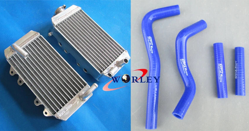 Aluminum Radiator & Hose for Honda CRF 150R (2007-2024)