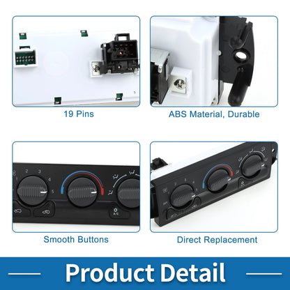 HVAC Panel for Chevrolet Silverado 1500-2500 (1999 - 2001)