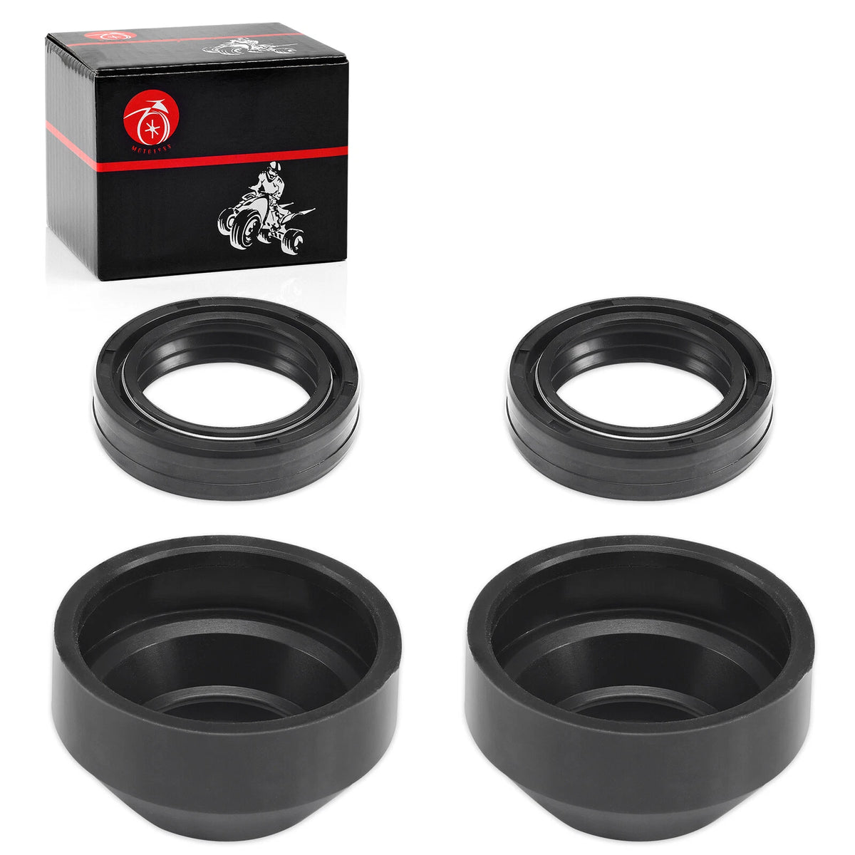 Fork Oil Seals & Dust Wiper Seals for Honda CM450 Hondamatic (1982–1983)