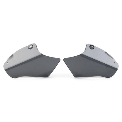 Tan ABS Plastic Saddle Shields for Harley Softail Fatboy (2000-2017)