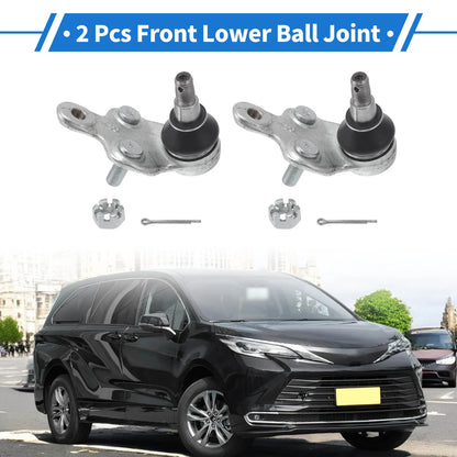 2 x Front Lower Ball Joints for Toyota CAMRY (2002–2006)