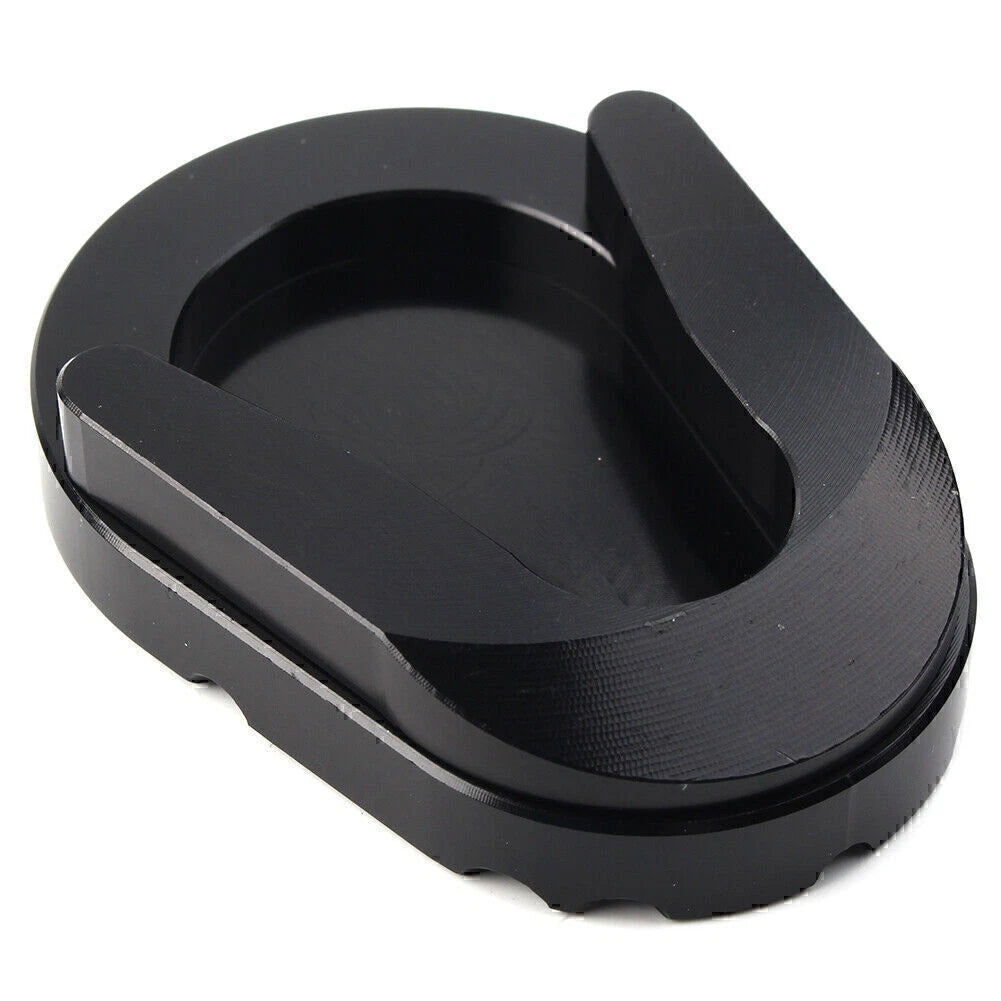 Black Kickstand Enlarge Plate Pad for Vespa Sprint Primavera 150 (2013-2020)