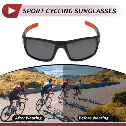 Motorcycle Riding Goggles Grey Lens Black Frame Tri-acetel Cellulose