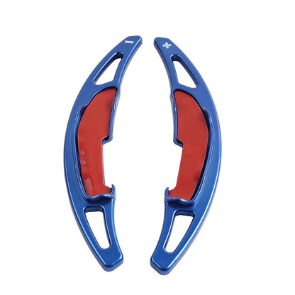 Blue Steering Wheel Shifter Paddle Extensions for BMW M2 M3 M4 M5 M6 X5M X6M