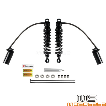 13" Adjustable Rear Shocks for Harley Touring Street Glide (1990-2024)