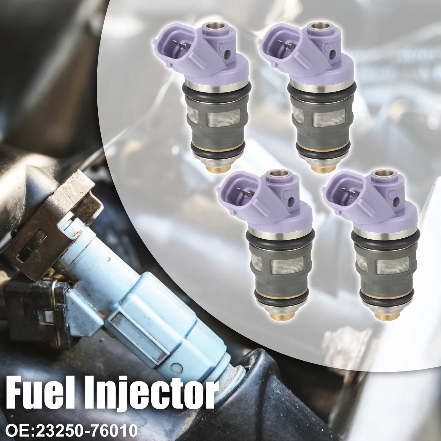 4 x Fuel Injector Nozzle for Toyota Previa (1991-1996)