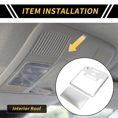 Front Roof Reading Light Lamp Cover Trim for Toyota Tundra (2022-2024)