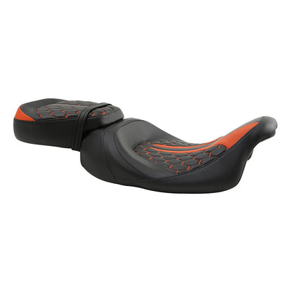 Driver Passenger Gel Seat for Harley Touring CVO Street Glide (2009-2023)
