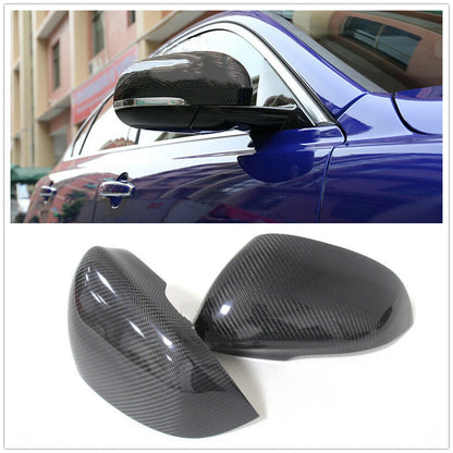 Carbon Fiber Mirror Covers for Jaguar XF XJ (2011-2017)