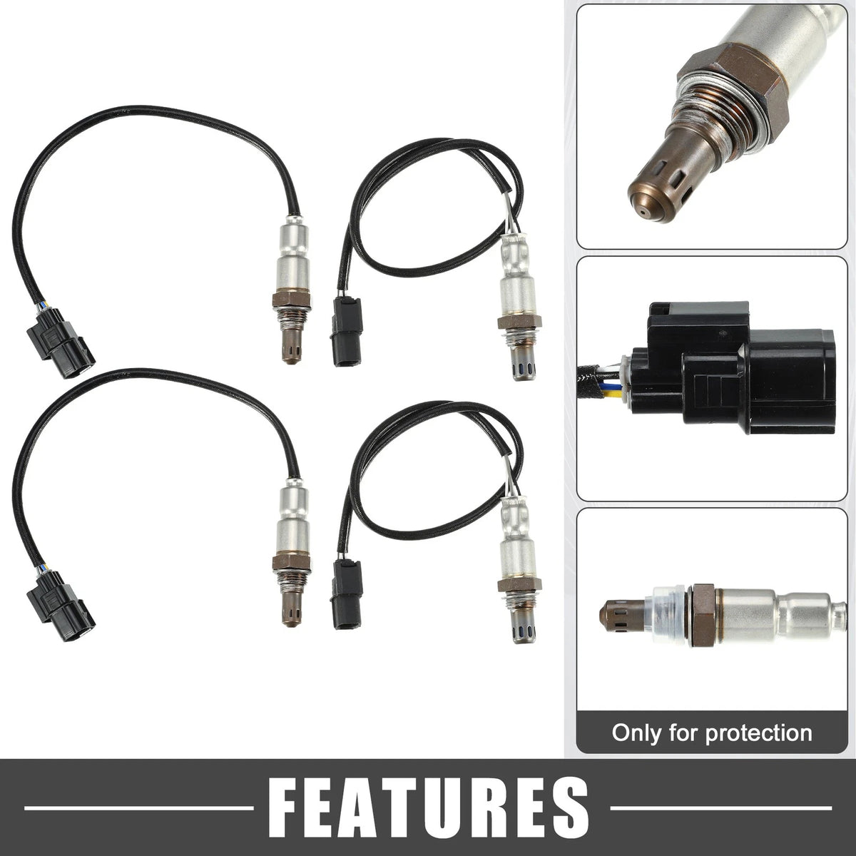 4 x O2 Oxygen Sensors for Honda Odyssey 2011-2013 V6 3.5L