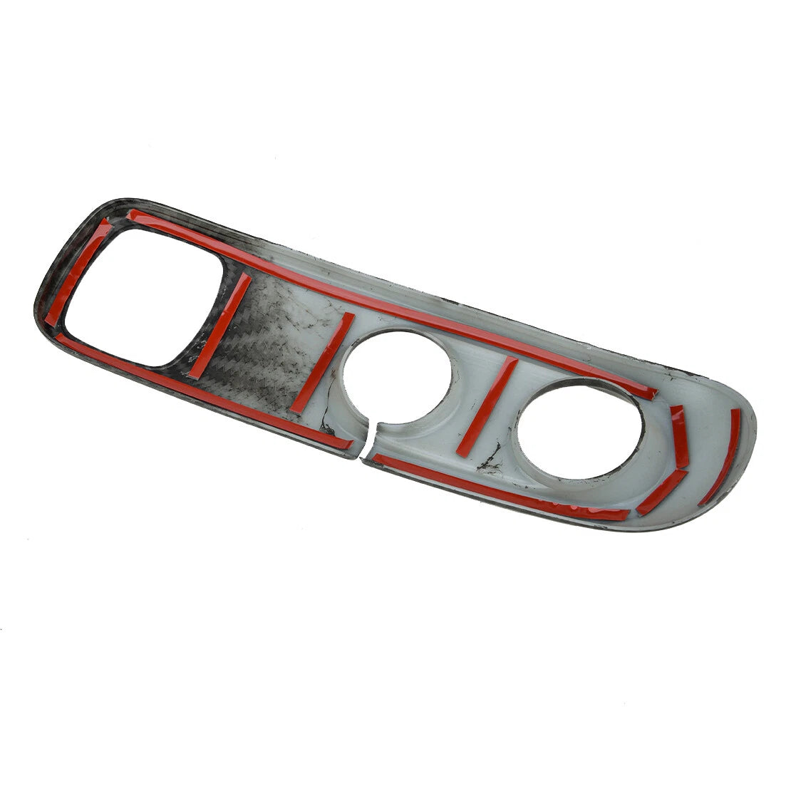 Carbon Fiber Gear Shift Panel Cover Trim for Smart Fortwo (2009-2015)