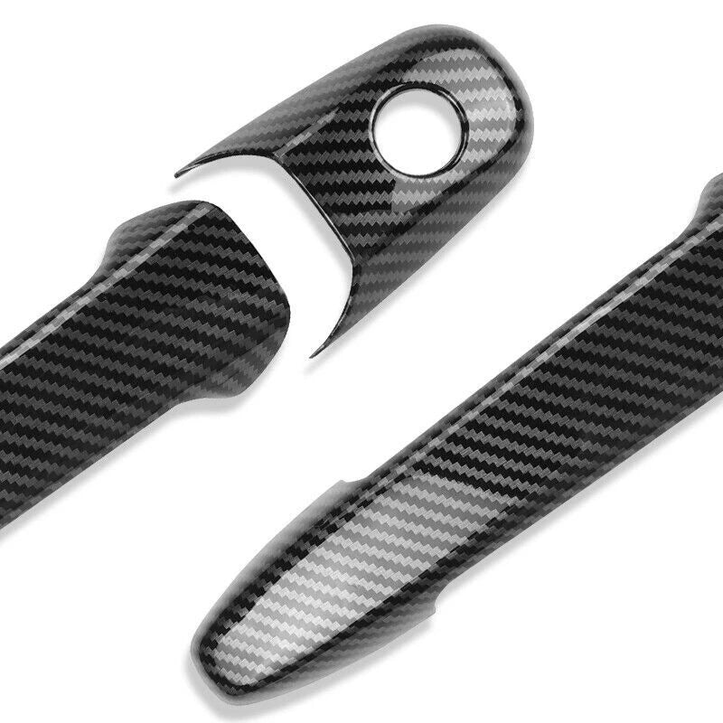 Black Exterior Door Handle Cover Trim for Ford Mustang (2004-2014)