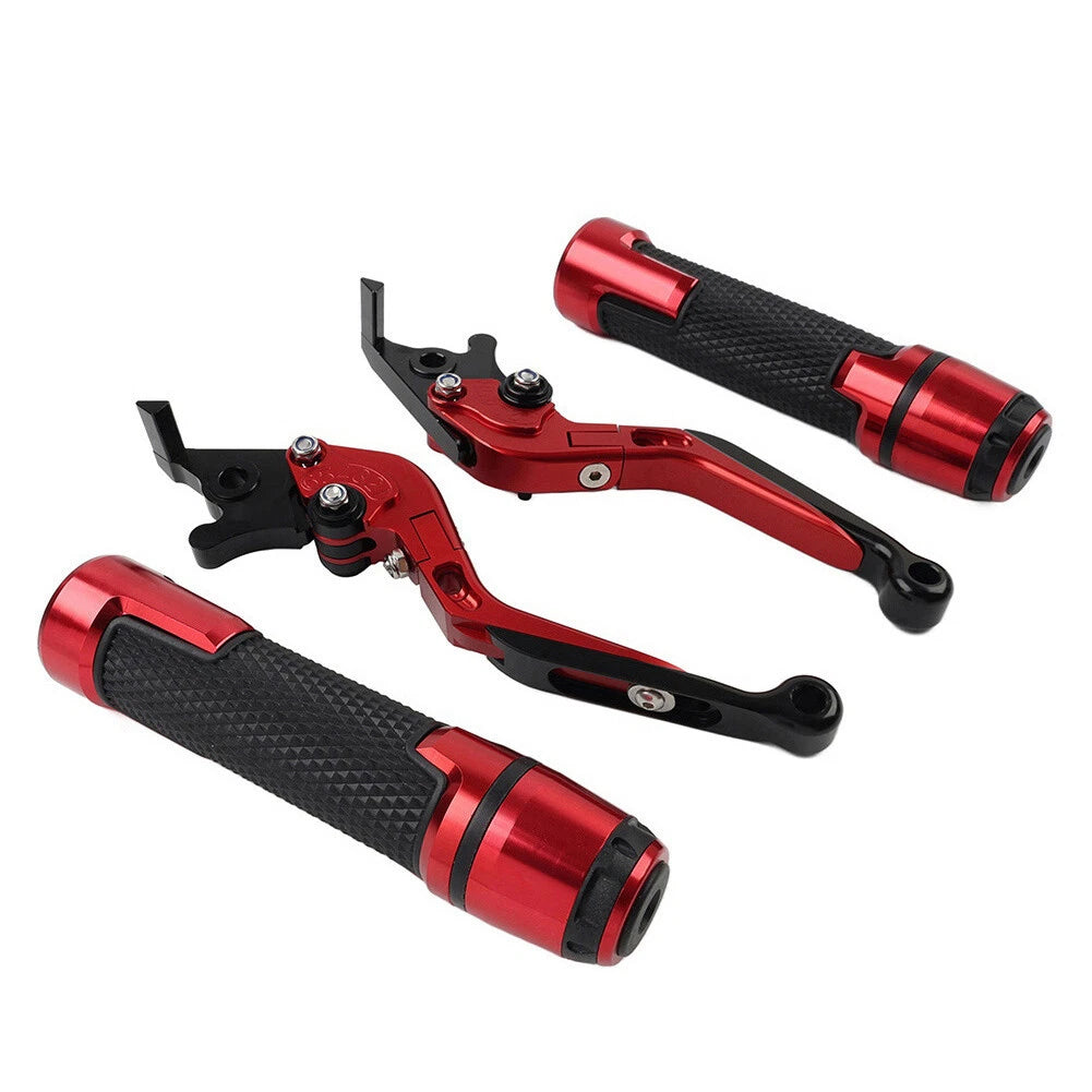 Red Extendable Brake Clutch Levers for Honda CBR125R CBR250R (2004-2016)