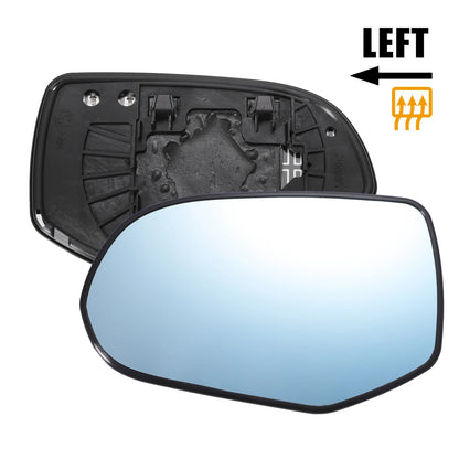 Left Side Blue Heated Mirror Glass for Honda Odyssey (2006-2008)