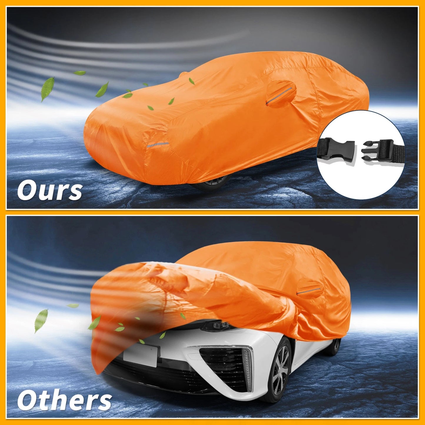 Waterproof All Weather Car Cover for Toyota Mirai (2016-2023)