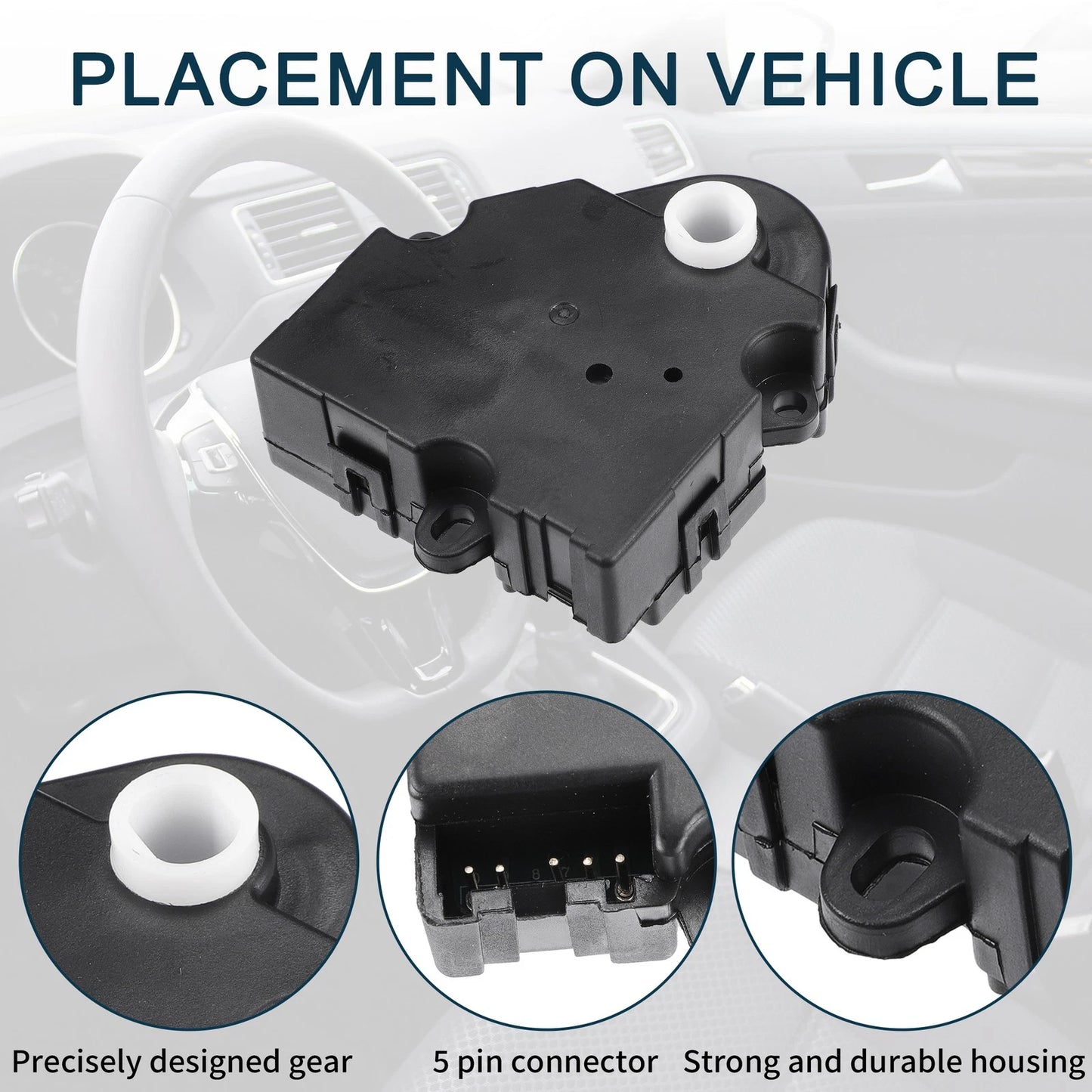 HVAC Heater Blend Door Actuator for Chevrolet Silverado (1999 - 2002)