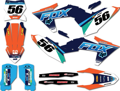 Foxy Style Full Kit Stickers for 2023-2025 KTM SX