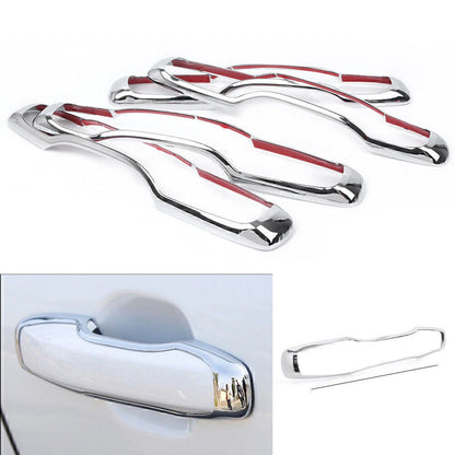 Glossy ABS 4x Door Handle Cover Trim for Volvo XC60 (2018-2019)