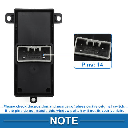 Rear Side Power Window Switch for Honda Accord Odyssey (2003-2007)