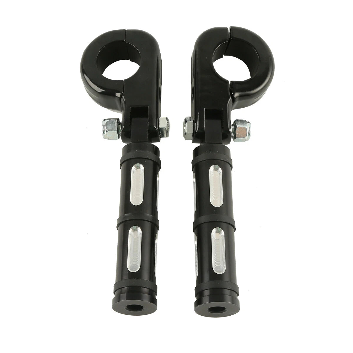 1 1/4" Highway Bar Footpeg Pegs Clamps for Harley Touring Sportster Softail