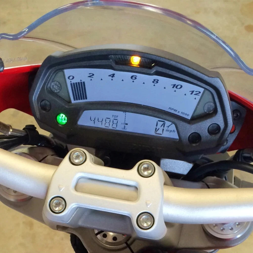 LCD Screen for Ducati Monster 696 796 795 M1100 Speedometer (2008-2015)