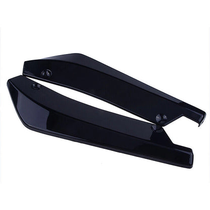 Glossy Black Rear Bumper Diffuser Splitter Canards for BMW E90 F30 F10 G30