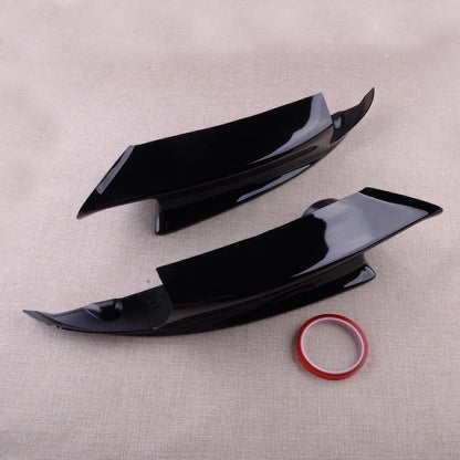Gloss Black Front Bumper Lip Splitter for 2008-2013 BMW E90 E91 E92 M3