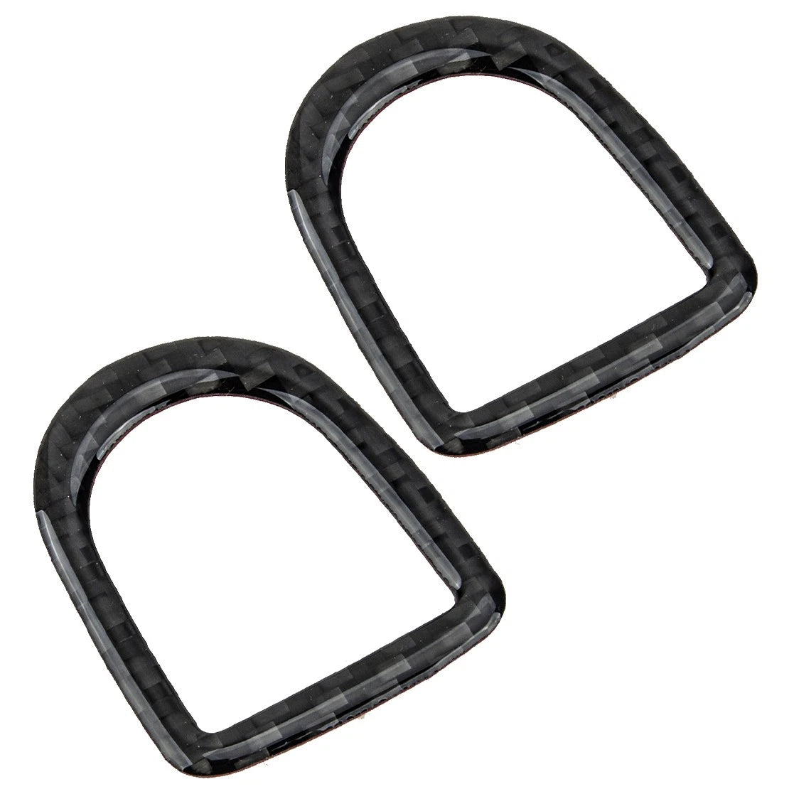 Carbon Fiber Door Lock Pin Covers for Ford Mustang GT (2015-2023)