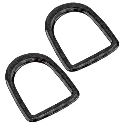 Carbon Fiber Door Lock Pin Covers for Ford Mustang GT (2015-2023)