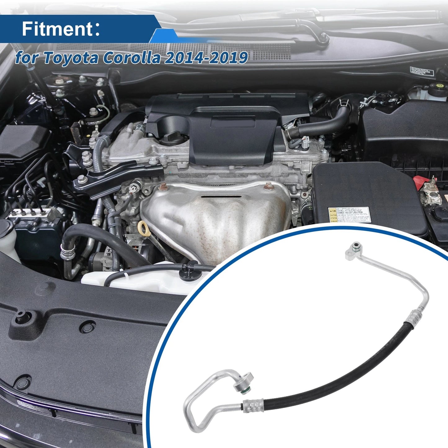 A/C Refrigerant Liquid Hose for Toyota Corolla (2014–2019)