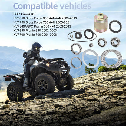 Brute Force Bearing Seal & Tool for Kawasaki 4x4i