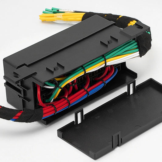 12V 11-Way Relay Fuse Block Box w/ 6 Relays & 11 Fuses for Car