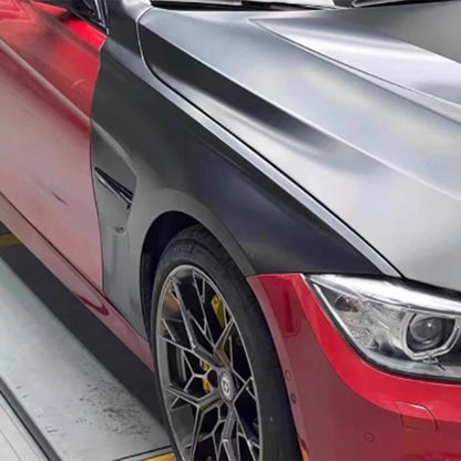 Unpainted Front Side Fenders Refit M3-Style for BMW 3 Series F30 F31 2012-2018