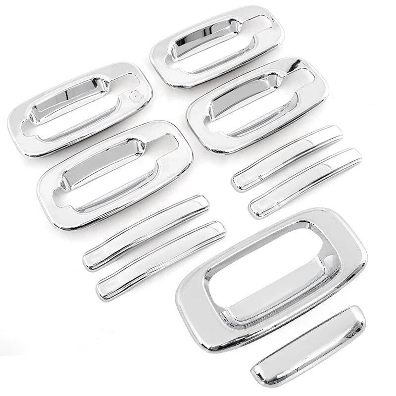 Chrome 4Dr Handle & Tailgate Covers for 1999-2006 Chevy Silverado GMC Sierra