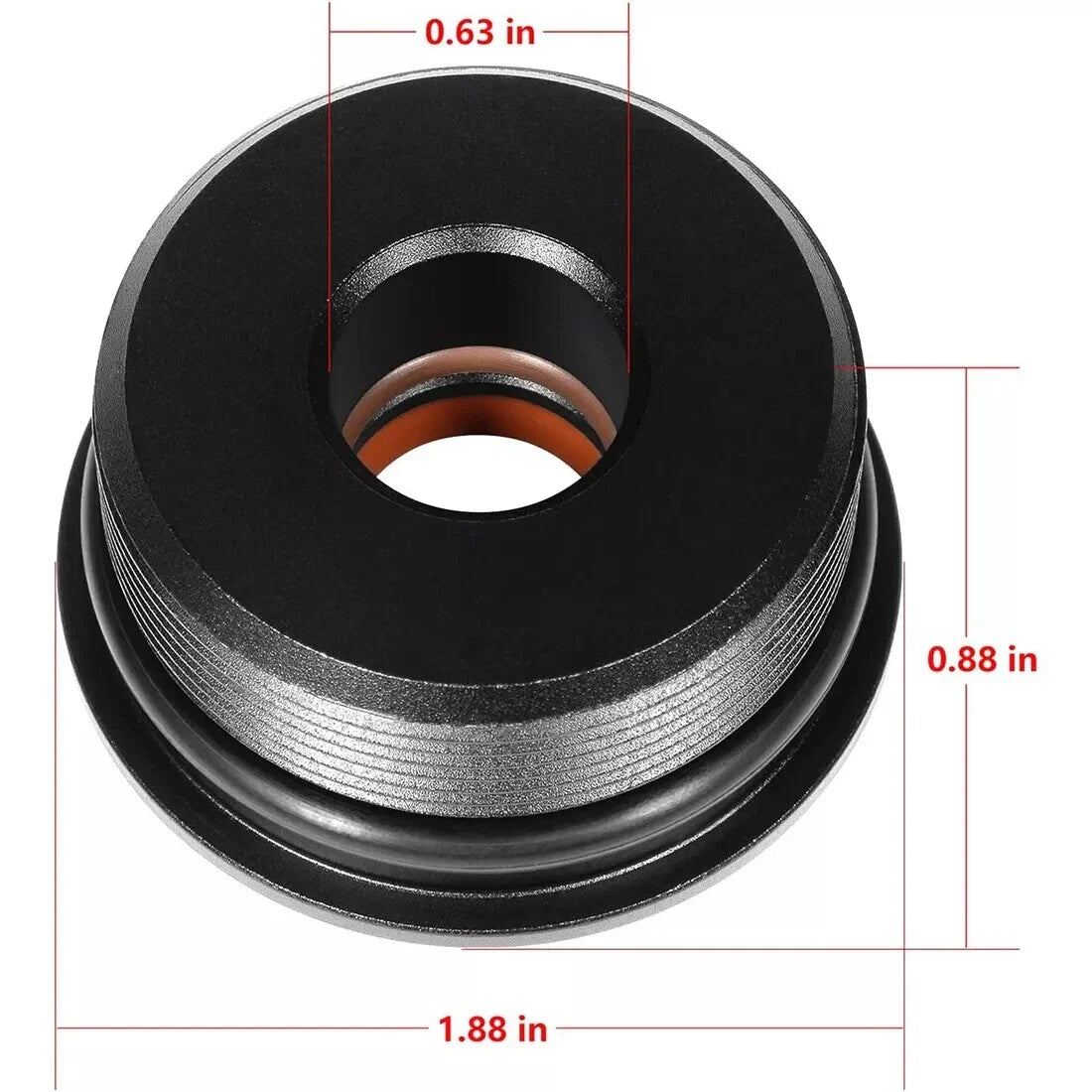 Trim Ram Cap Set for Mercury/Mariner 2Pcs w/Seals