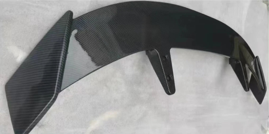 52'' Rear Fiber Look B Spoiler Wing for Toyota Yaris Hatchback (2006-2011)