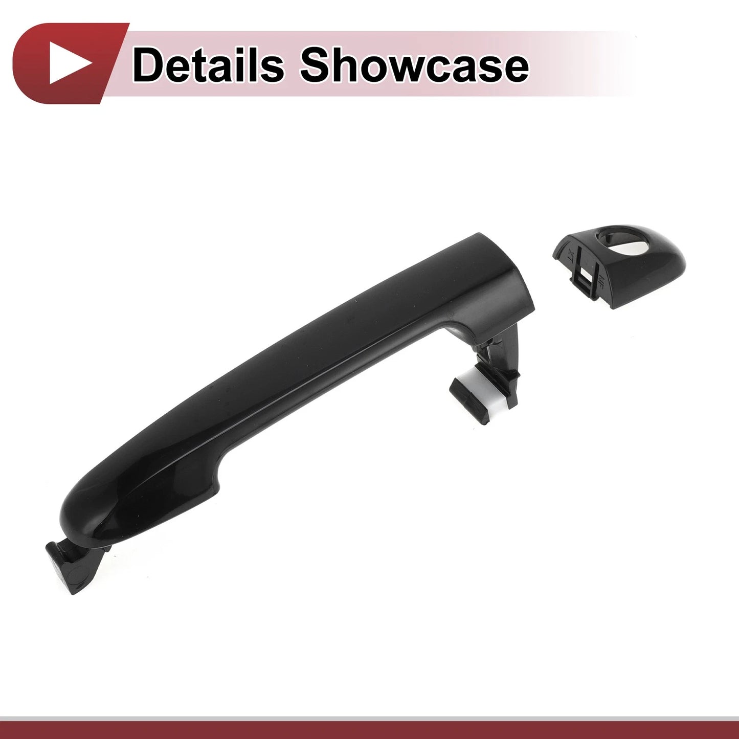 Car Door Handle Grip for Hyundai Sonata 2005-2010 Front Left Black