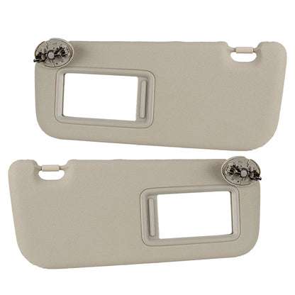 Interior Sun Visor Kit with Vanity Mirror for Toyota Corolla (2009-2013)