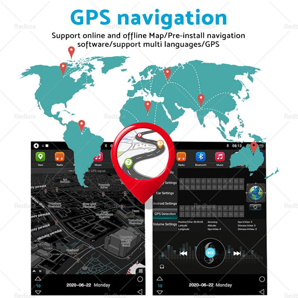 32GB Car Navi GPS WiFi CarPlay 9" Android for VW Golf MK5 MK6 Jetta (2003-2016)