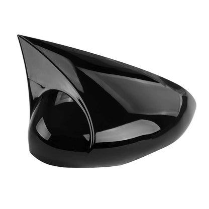 Gloss Black Rear View Mirror Cover for Ford Fiesta MK7 (2008-2012)