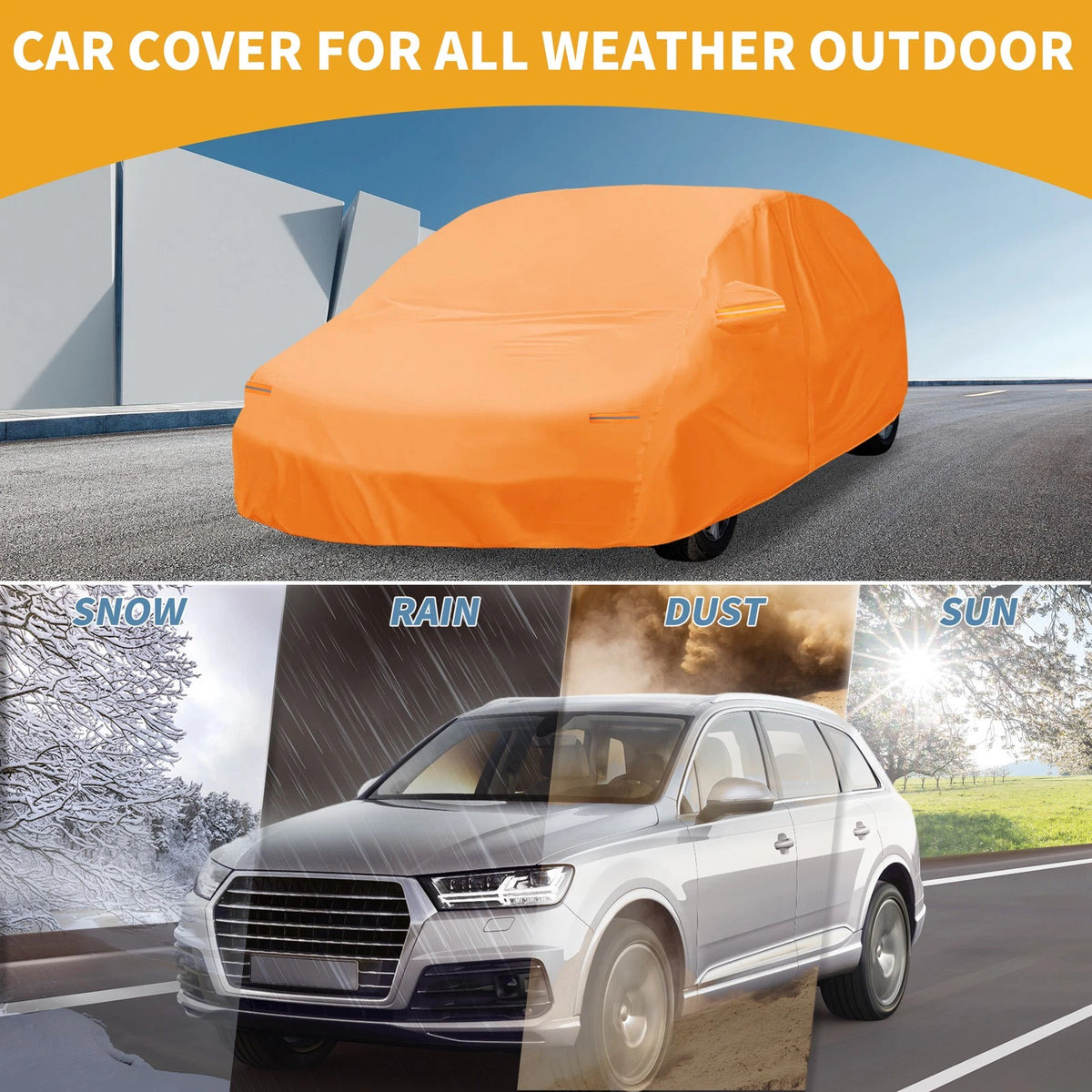 Waterproof All Weather Car Cover for Subaru Impreza Hatchback
