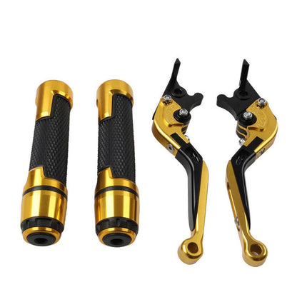 CNC Gold Extendable Brake Clutch Lever Set for Honda VFR1200 (2010-2016)