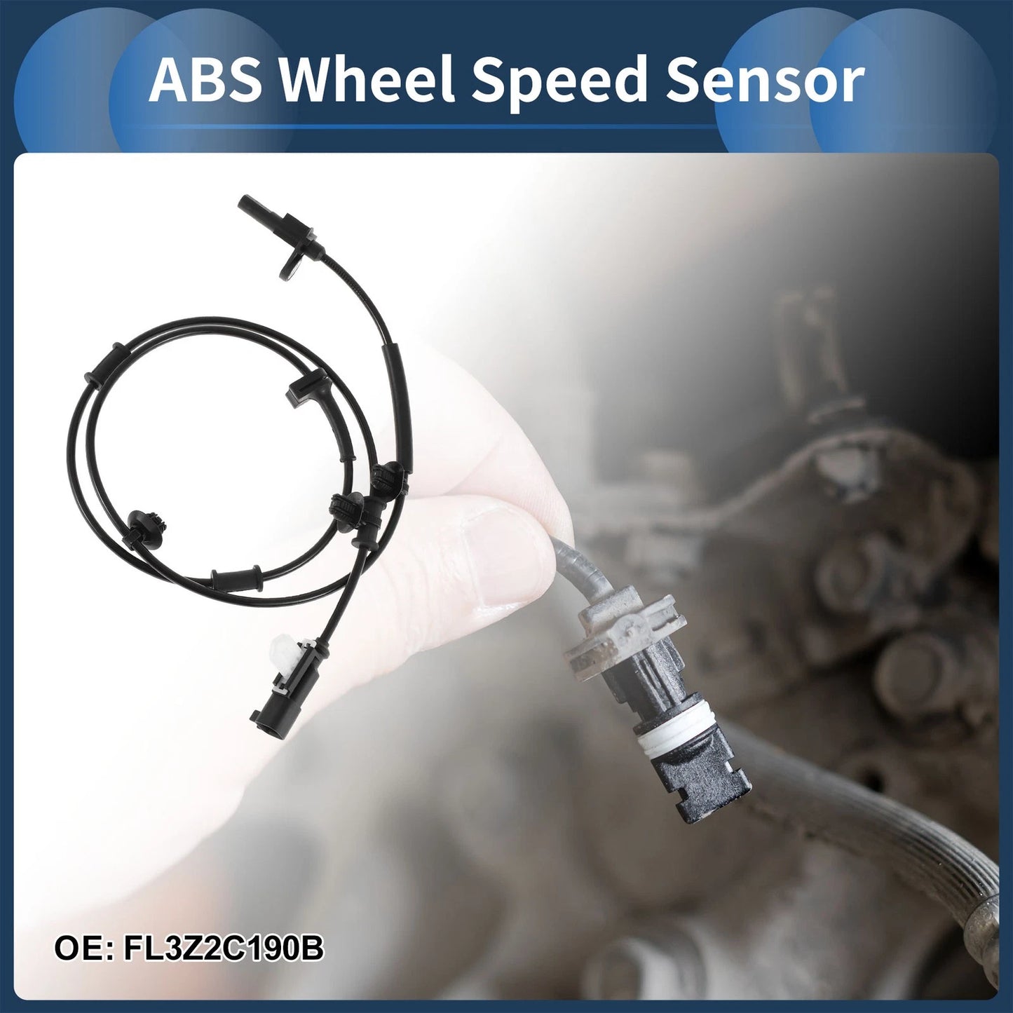 ABS Wheel Speed Sensor for Ford F-150 2015-2020 (2 x Sensors)