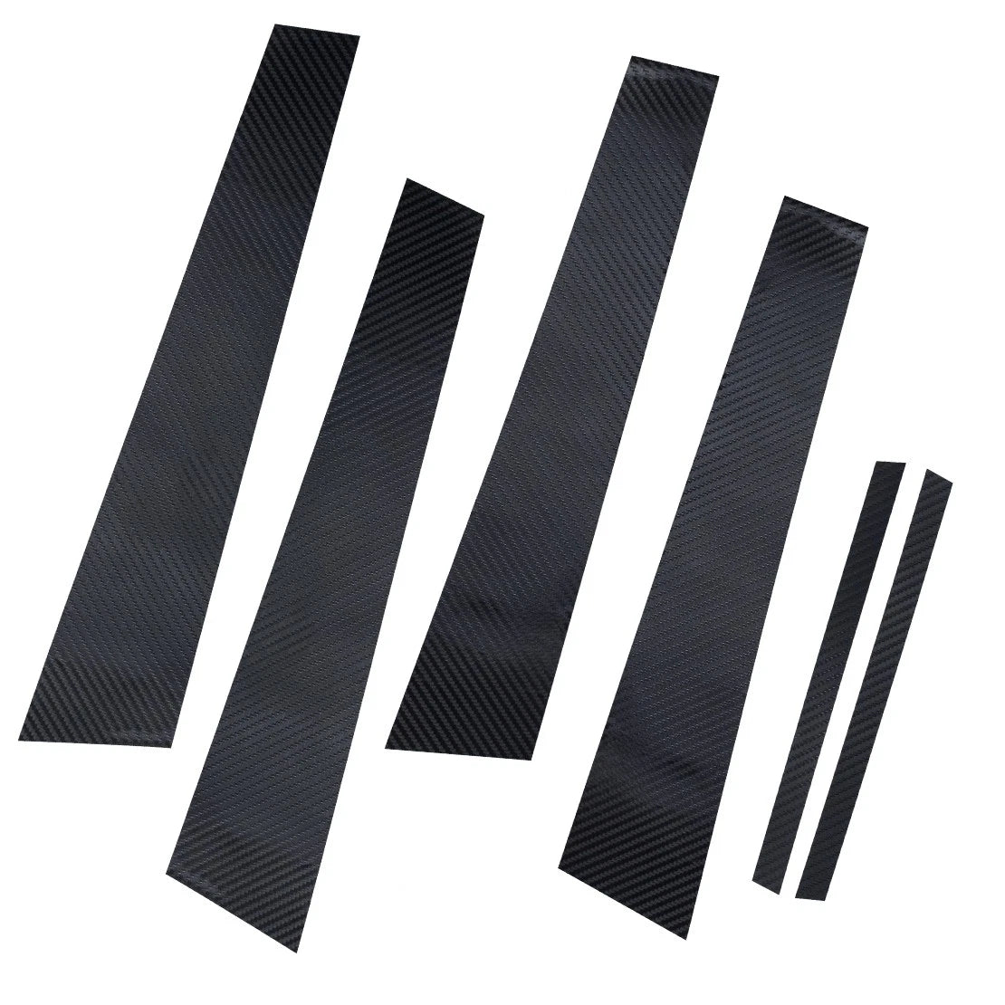 6 Pcs Car Door Window Pillar Post Covers for Dodge Charger (2011-2021)