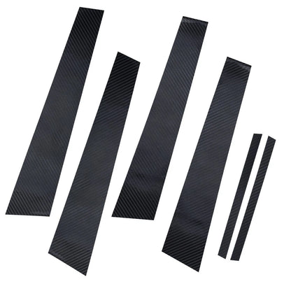 6 Pcs Car Door Window Pillar Post Covers for Dodge Charger (2011-2021)