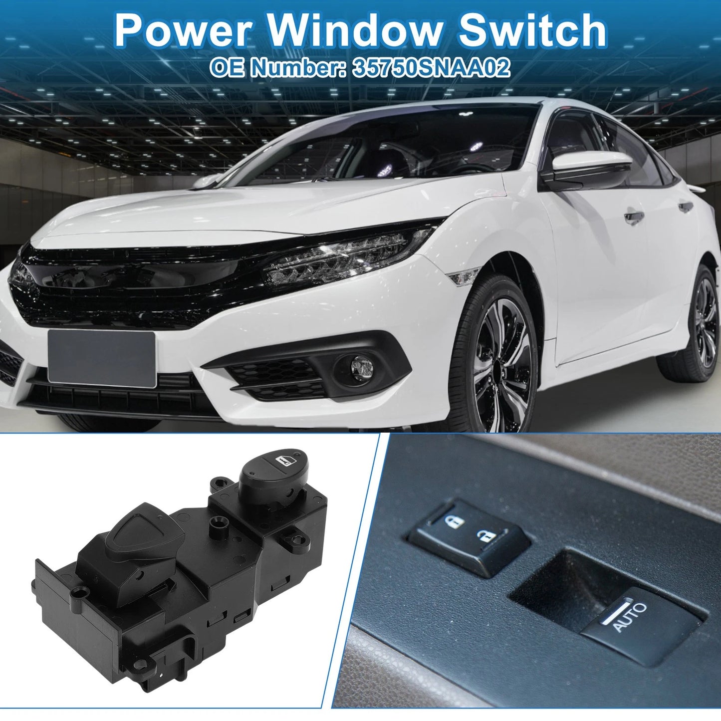 Power Window Switch for Honda Civic (2006-2010)