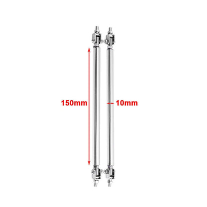 Adjustable 15cm Front Bumper Lip Splitter Strut Rod for Make & Model
